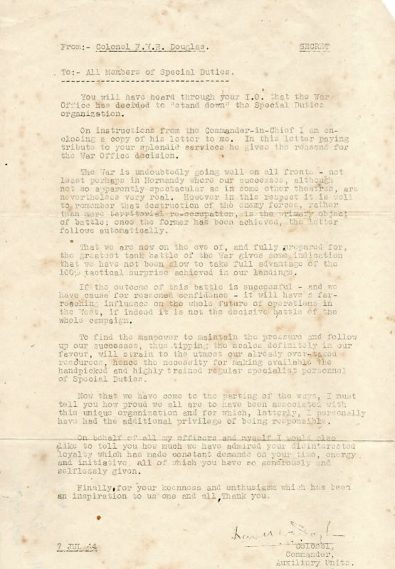 Edward Harrison Rigg British Resistance Archive